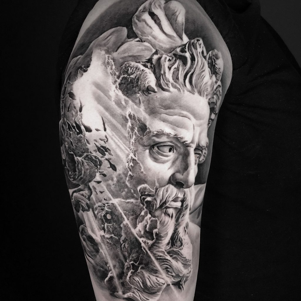 Eduardo Cuadros, Water Law Tattoo Artist.